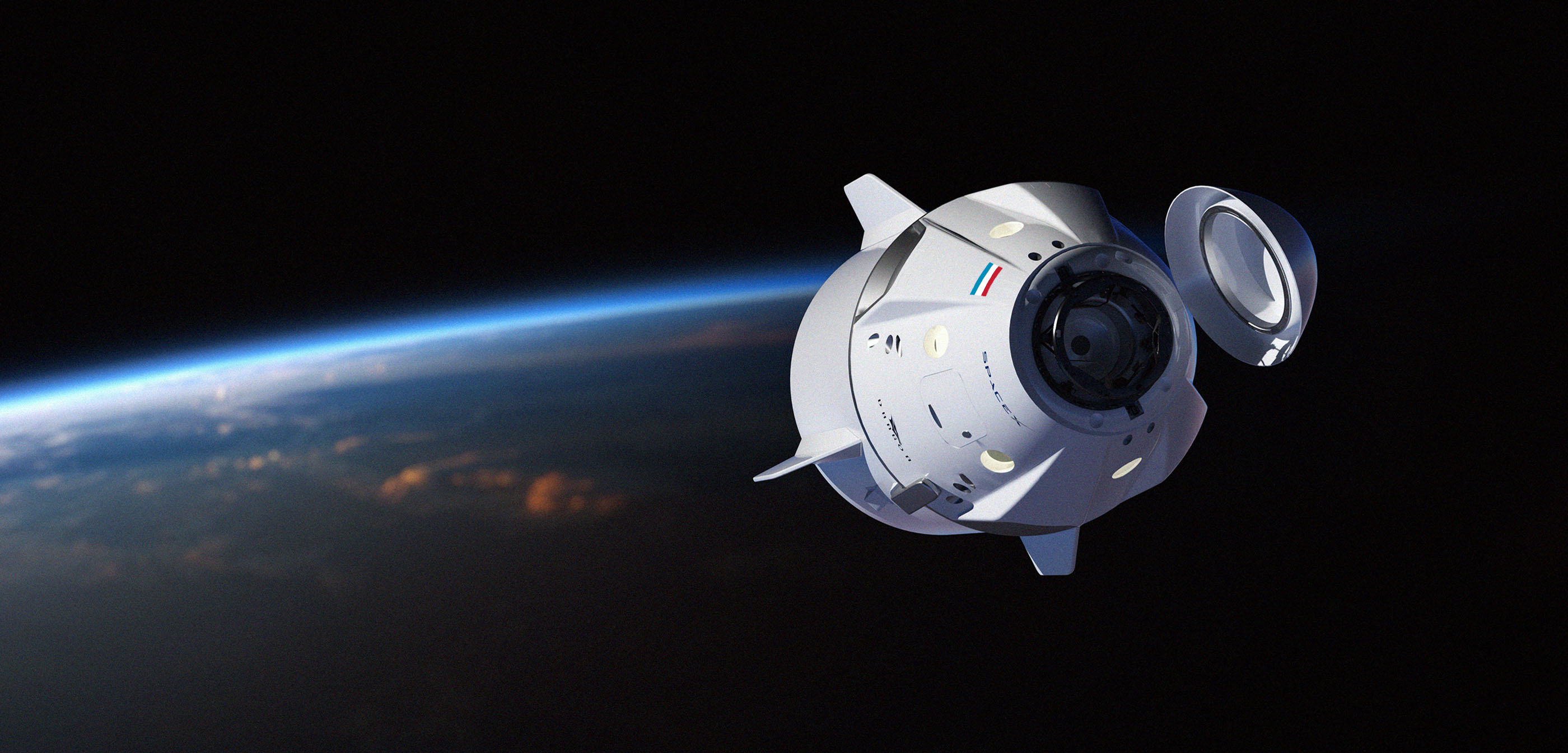 Vue de la Terre depuis l'espace
